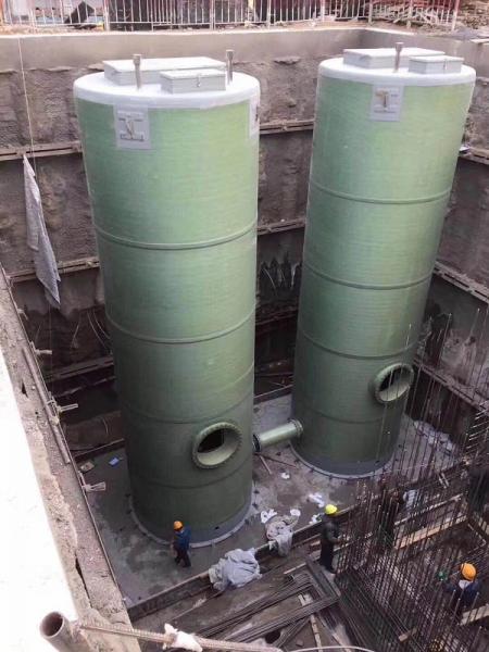 延庆县重庆OPPO智能生态科技园安装一体化污水提升泵